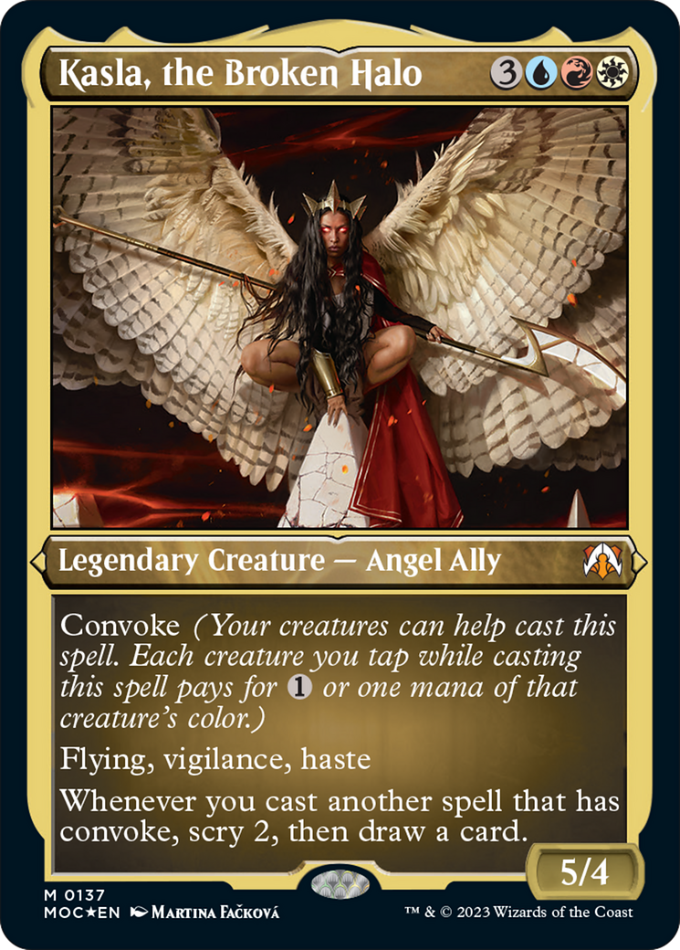 Kasla, el Halo Roto (Comandante de exhibición) [Commander: Marcha de las máquinas]