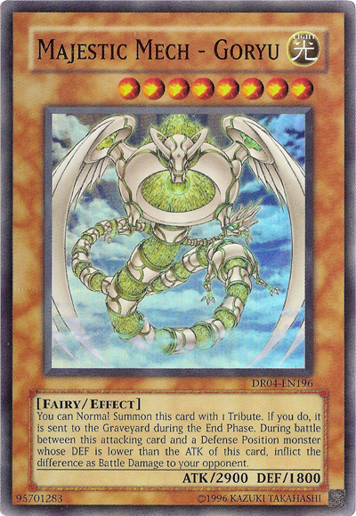 Mécabot Majestueux - Goryu [DR04-FR196] Super Rare