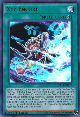 Xyz Rappel [MP14-EN117] Ultra Rare