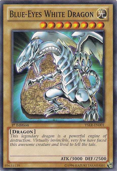 Dragon Blanc aux Yeux Bleus [YSKR-FR001] Commune