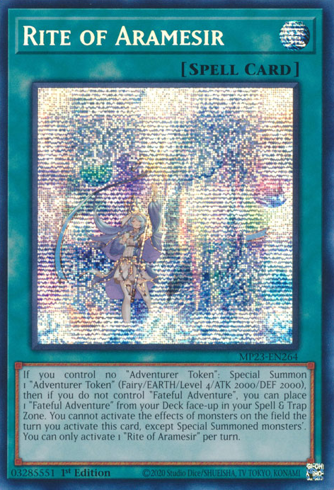 Rituel d'Aramesir [MP23-FR264] Secret Rare Prismatique