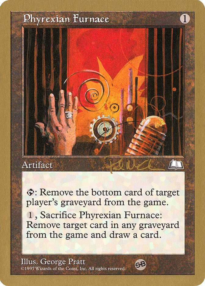Fourneau phyrexian (Paul McCabe) (SB) [Decks des Championnats du Monde 1997]
