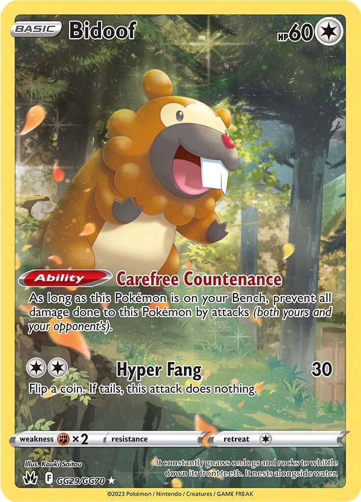 Bidoof (GG29/GG70) [Espada y Escudo: Cenit Supremos]