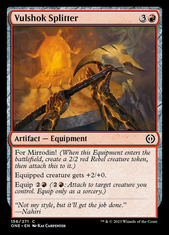 Separador vulshok [Phyrexia: All Will Be One]