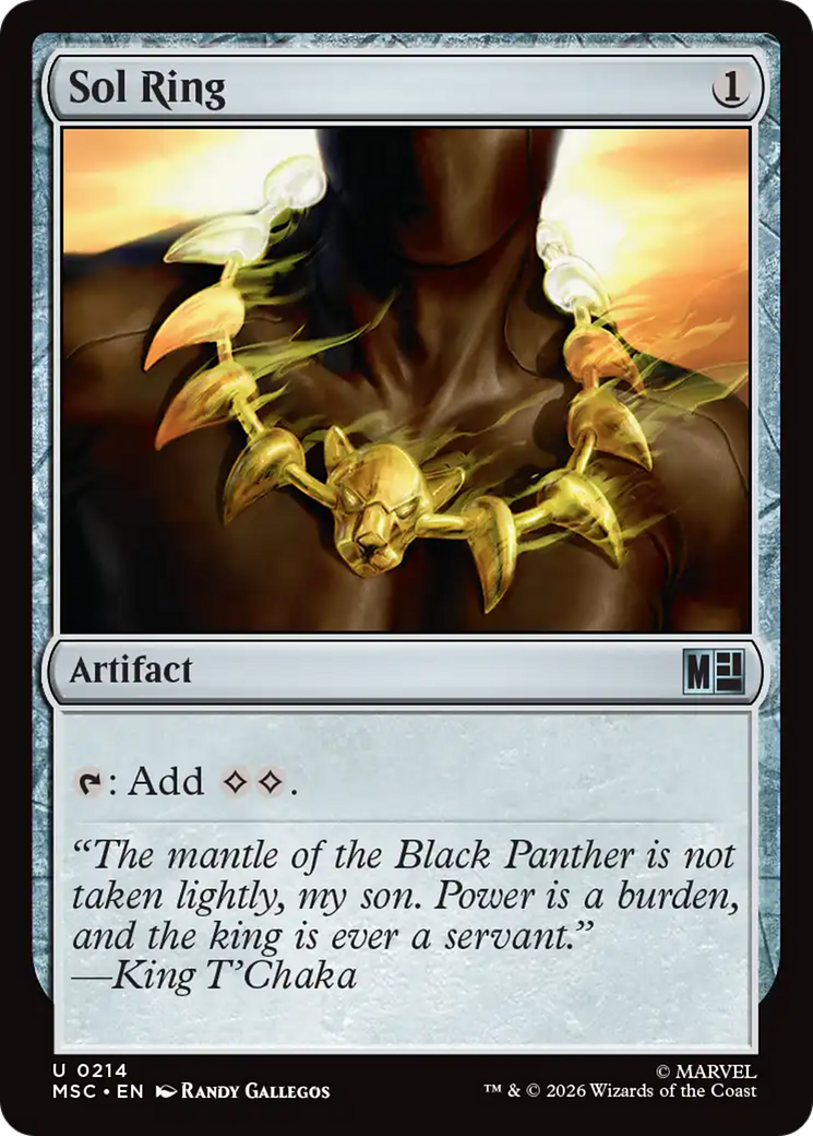 Anillo Solar (0214) (Surge Foil) [Commander de Superhéroes de Marvel]