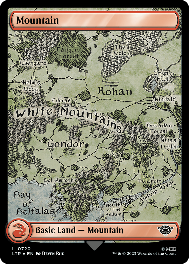 Montagne (720) (Feuillement) [Le Seigneur des Anneaux : Contes de la Terre du Milieu]