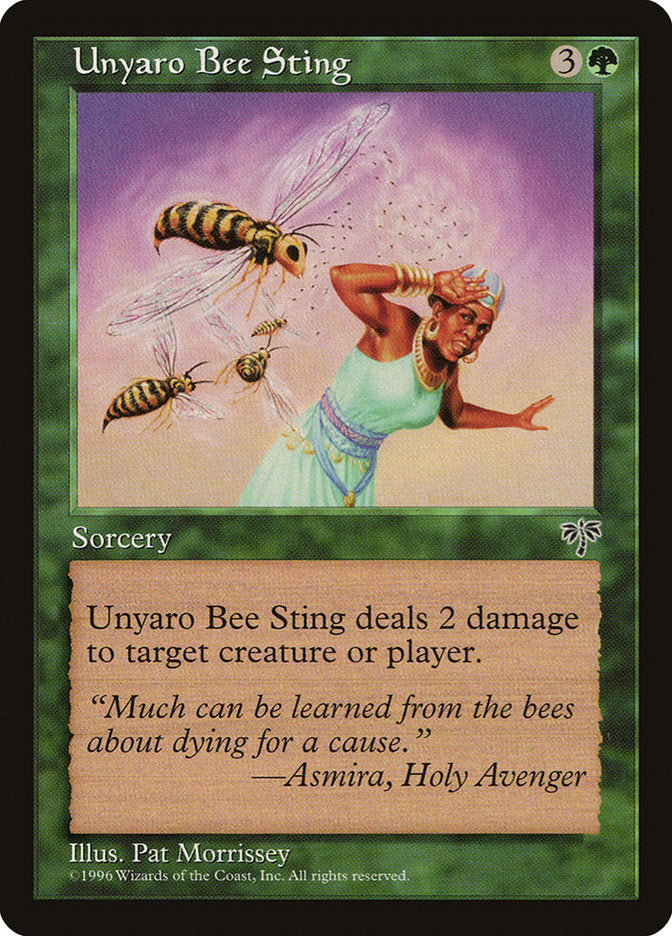 Piqûre d'abeille Unyaro [Mirage]