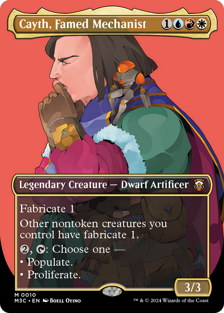 Cayth, machiniste de renom (sans bordure) [Modern Horizons 3 Commander]