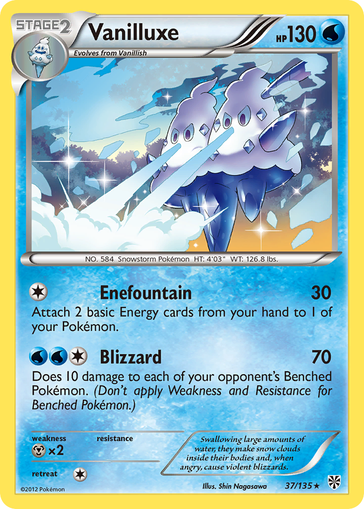 Vanilluxe (37/135) [Noir & Blanc : Tempête Plasma]