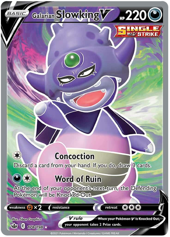 Slowking de Galar V (178/198) [Espada y Escudo: Reinado Escalofriante]