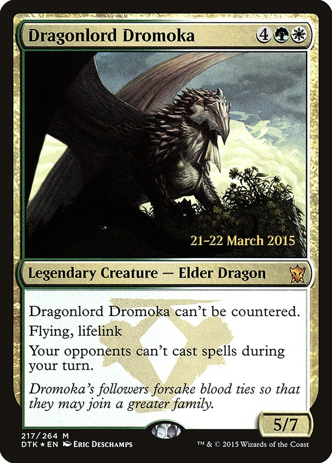 Dromoka, seigneure dragon [Prerelease Promos Les Dragons de Tarkir]