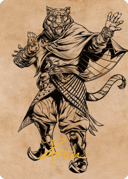 Mahadi, Maestro del Emporio - Carta de Arte (Firma Estampada en Dorado) [Commander Legends: Battle for Baldur's Gate Art Series]