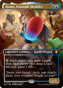 Kwain, fauteur de troubles itinérant (sans bordure) [Commander Bloomburrow]
