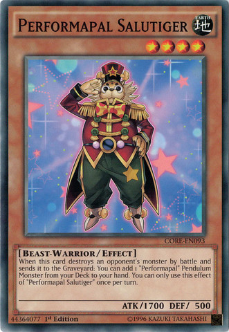 Magicien Performapal Salutigre [CORE-FR093] Commune