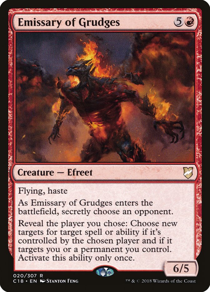 Emisario de Rencores [Commander 2018]