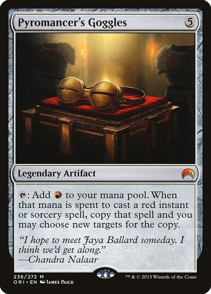 Lunettes de pyromancien [Magic Origins]