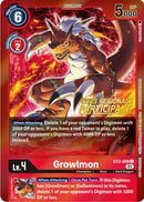 Growlmon [EX2-009] (Participante Regionales 2023) [Digital Hazard Promos]
