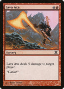 Hache de lave [Dixième édition]