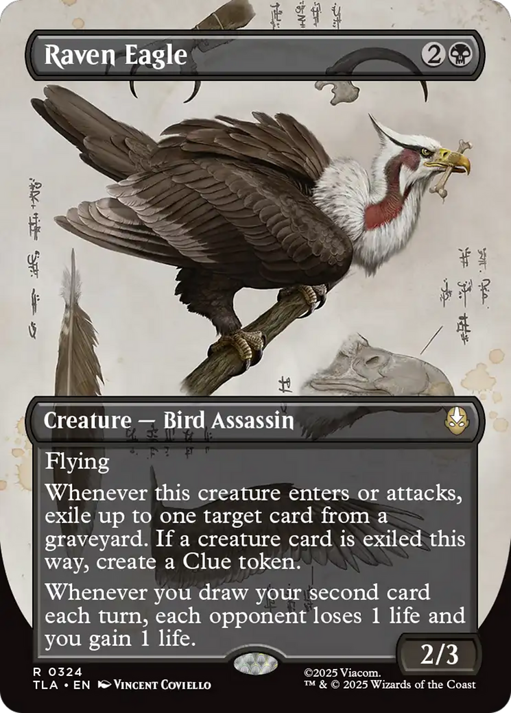 Águila Cuervo (sin borde) [Avatar: La Leyenda de Aang]