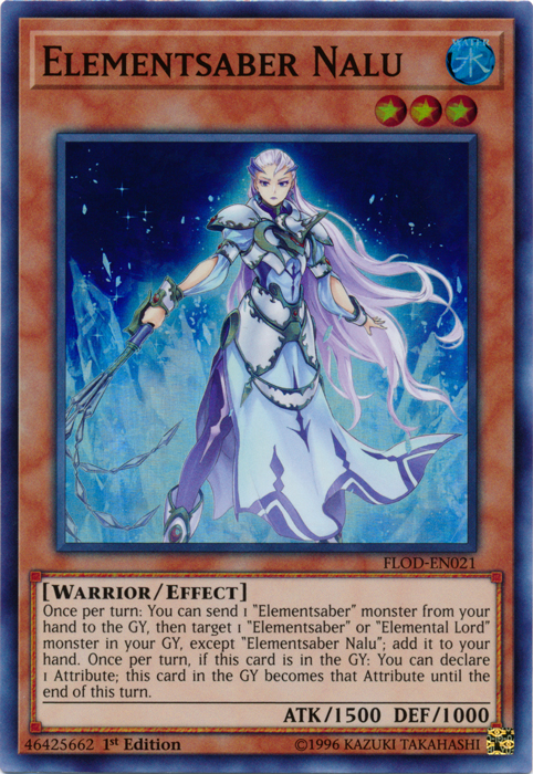 Elementosable Nalu [FLOD-EN021] Súper Rara