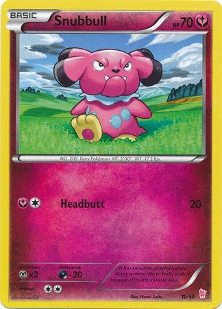 Snubbull (11/30) [XY : Kit du Dresseur - Nymphali]