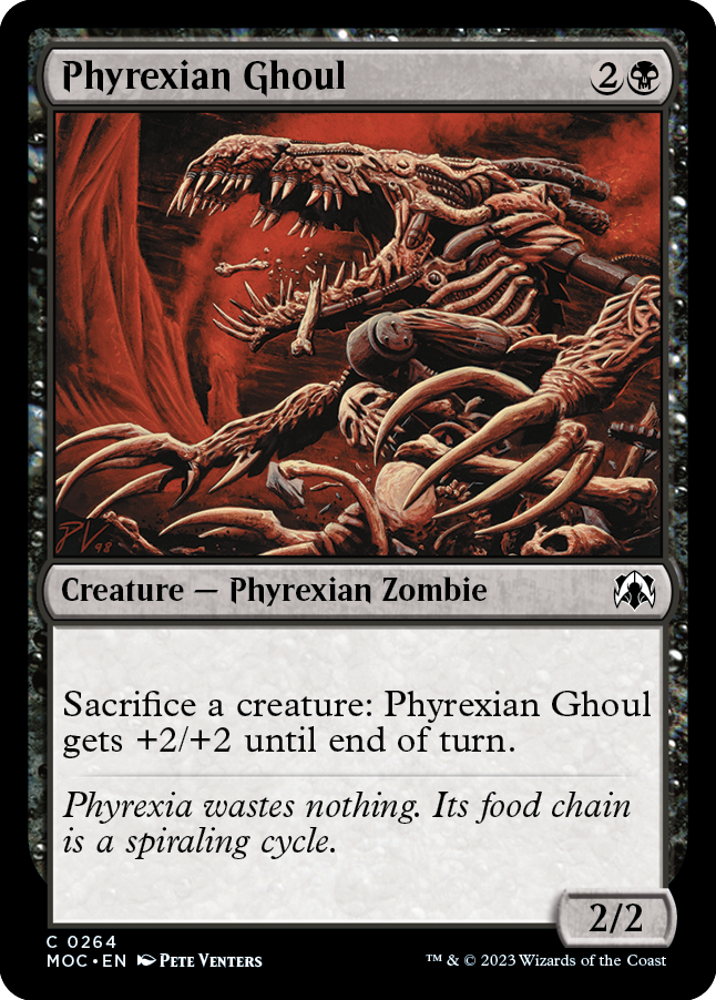 Ghoul pirexiano [Marcha de las máquinas Commander]
