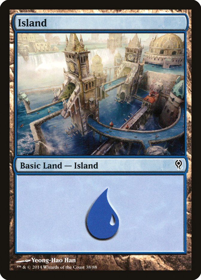 Île (38) [Duel Decks: Jace vs. Vraska]