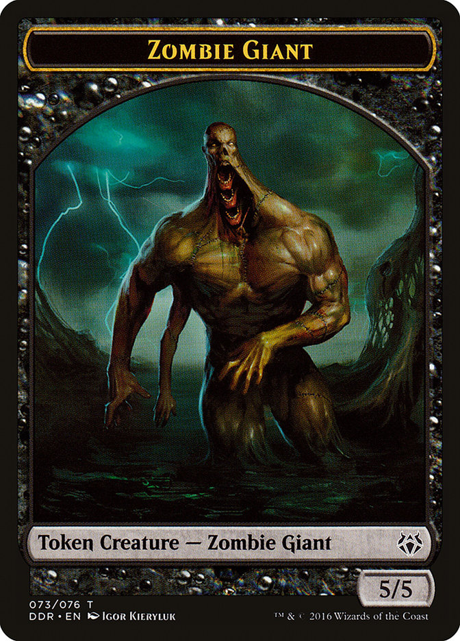 Jeton Géant zombie [Duel Decks: Nissa vs. Ob Nixilis]
