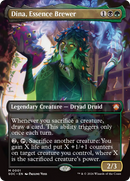 Dina, tejedora de esencia (sin borde) [Commander de Secretos de Strixhaven]