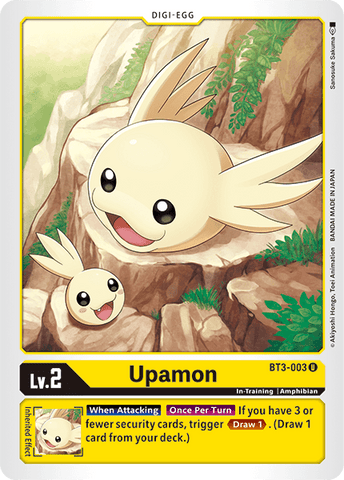 Upamon [BT3-003] [Lanzamiento de Booster Especial Ver.1.5]