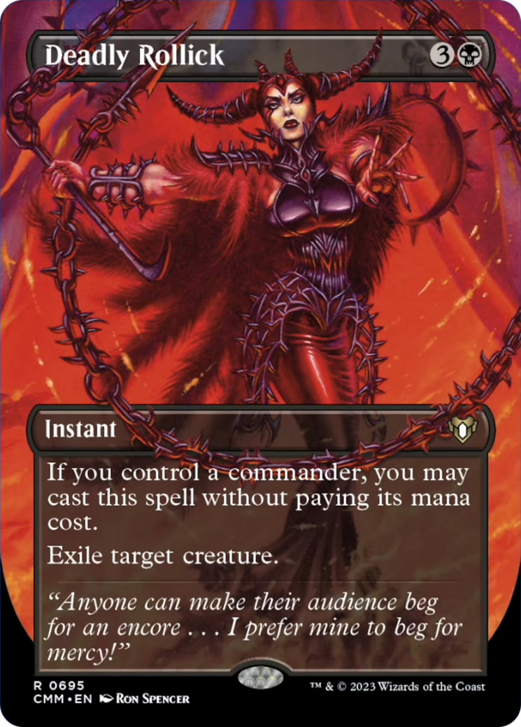 Délire meurtrier (Illustration alternative sans bordure) [Commander Masters]