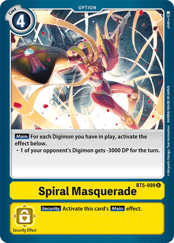 Mascarada en Espiral [BT5-099] [Batalla de Omni]