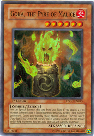 Goka, le Bûcher de la Malice [CSOC-FR095] Super Rare