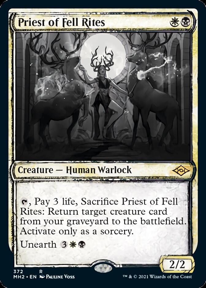 Prêtre des rites morbides (Croquis) [Modern Horizons 2]