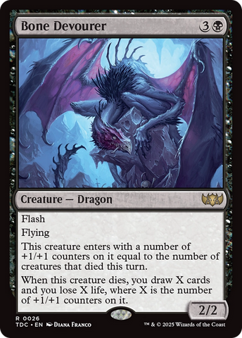 Dévoreur d'os [Tarkir : Commandant Dracorage]