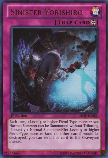 Yorishiro Sinistre [SHSP-FR089] Ultra Rare