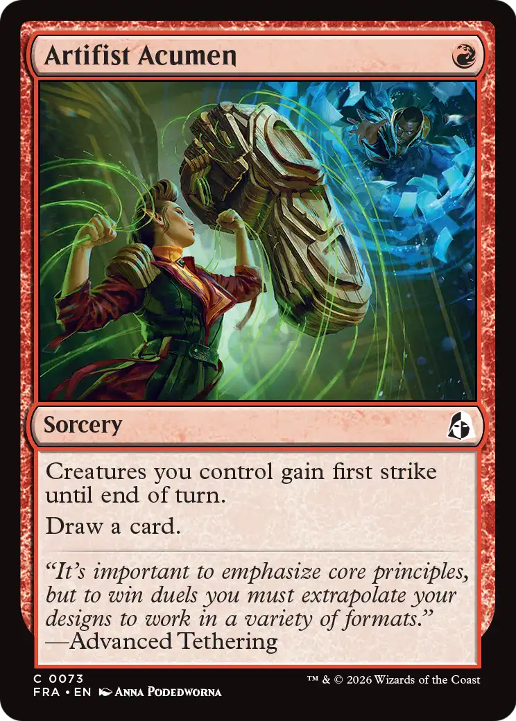 Artifist Acumen [Reality Fracture]