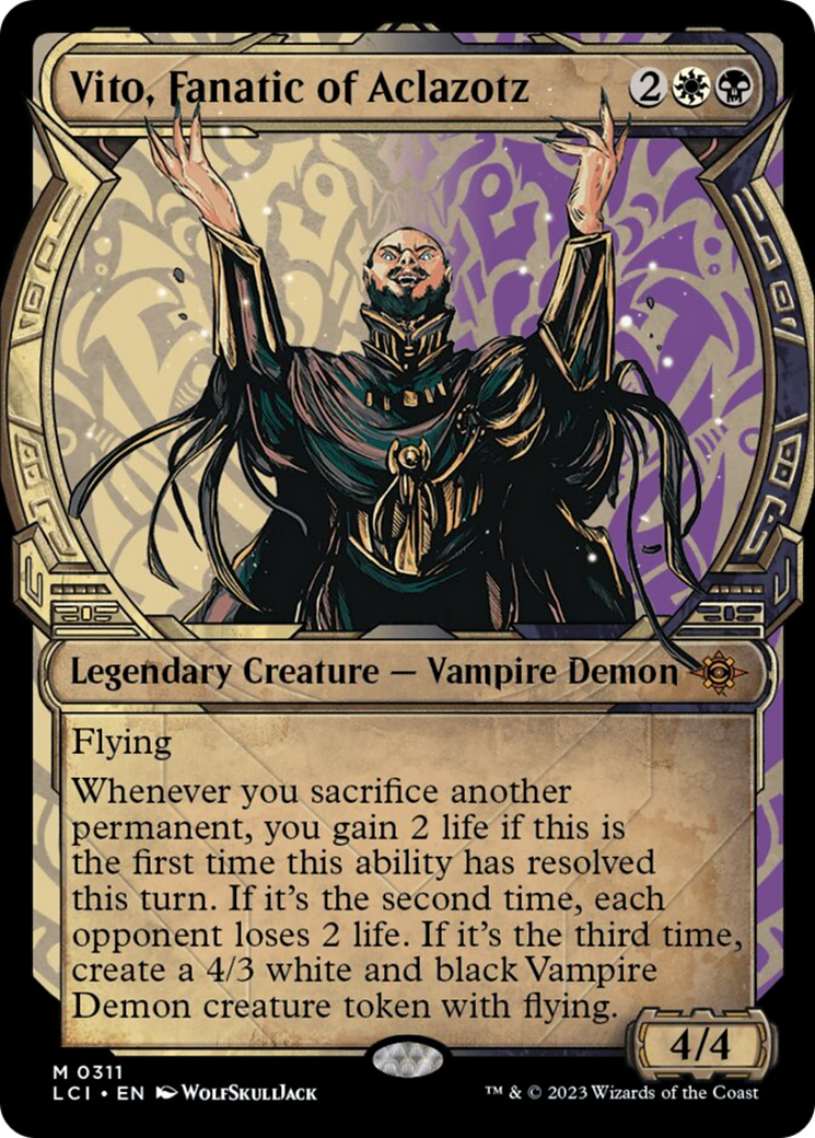 Vito, fanatique d'Aclazotz (vitrine) [Les cavernes de l'Oubli d'Ixalan]
