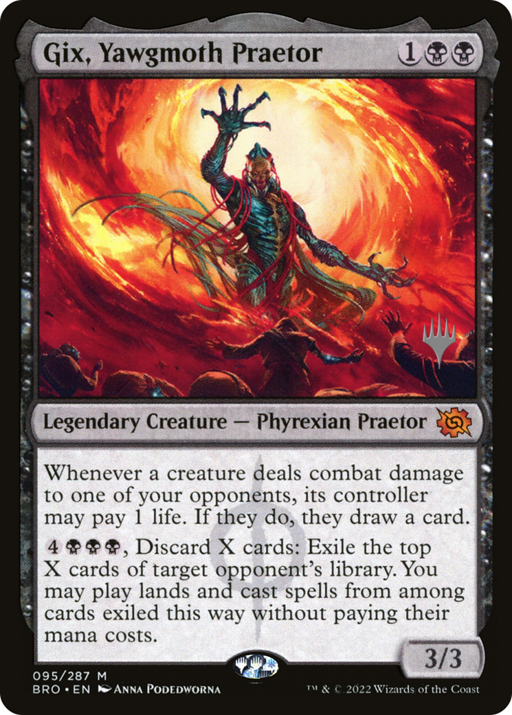 Gix, Prêtre de Yawgmoth (Promo Pack) [Promos La Guerre Fratricide]