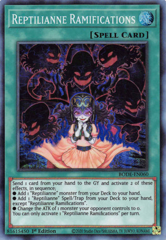 Ramifications Reptiliennes [BODE-FR060] Super Rare