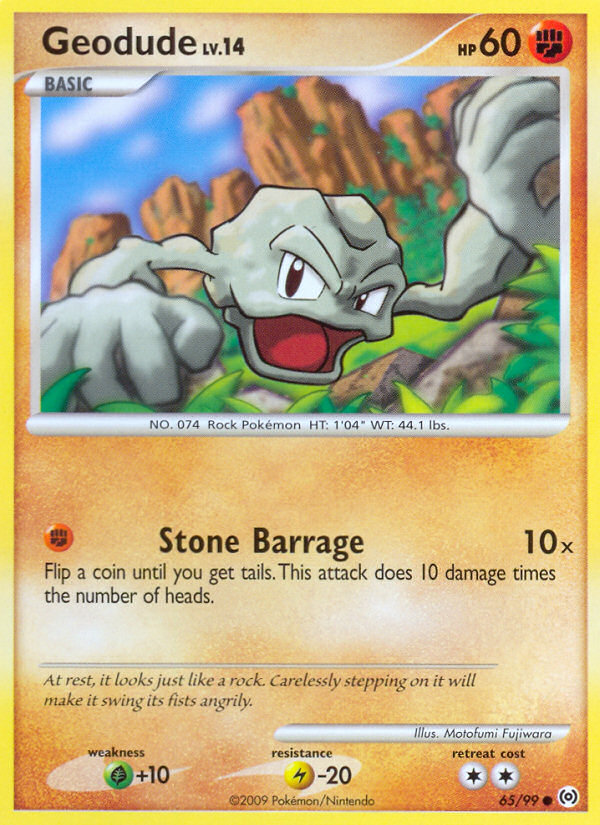 Racaillou (65/99) [Platine : Arceus]