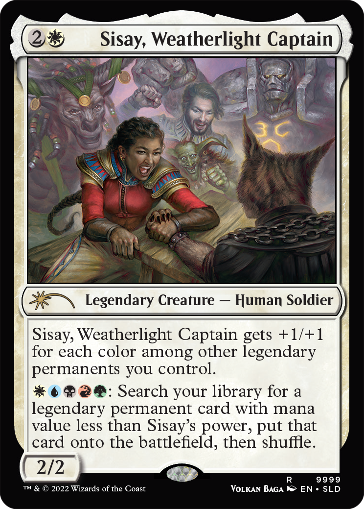 Sisay, capitaine du Weatherlight [Série de l'Antre Secret]