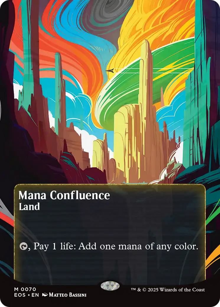Confluence de mana (0070) (Sans bordure) [Au-delà des éternités : Vues stellaires]