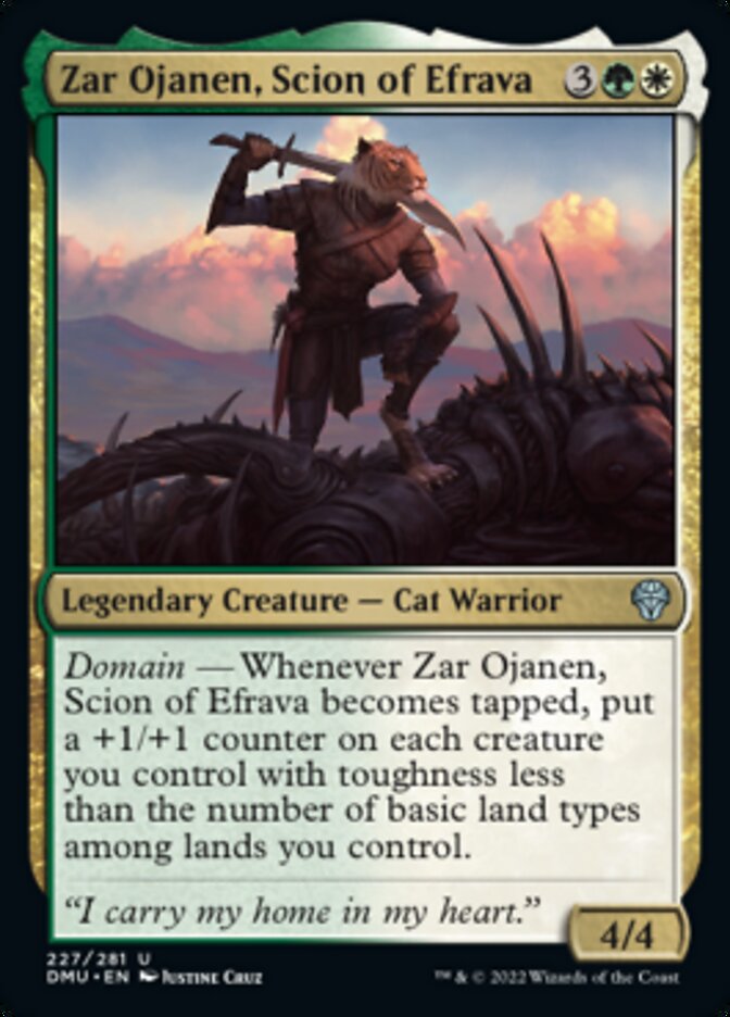 Zar Ojanen, scion d'Efrava [Dominaria uni]