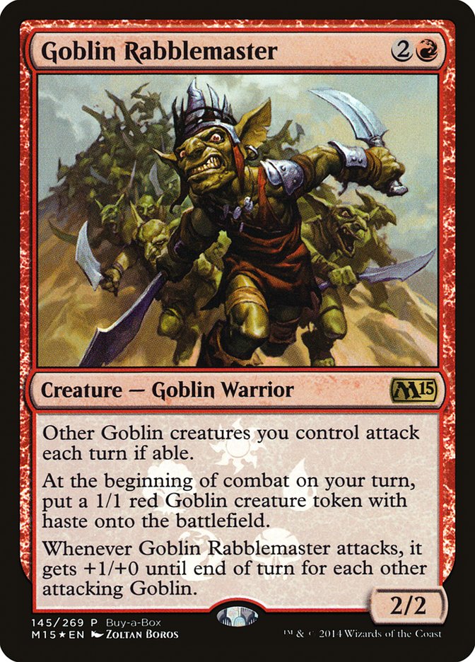 Gobelin chef de guerre (Buy-a-Box) [Magic 2015 Promos]