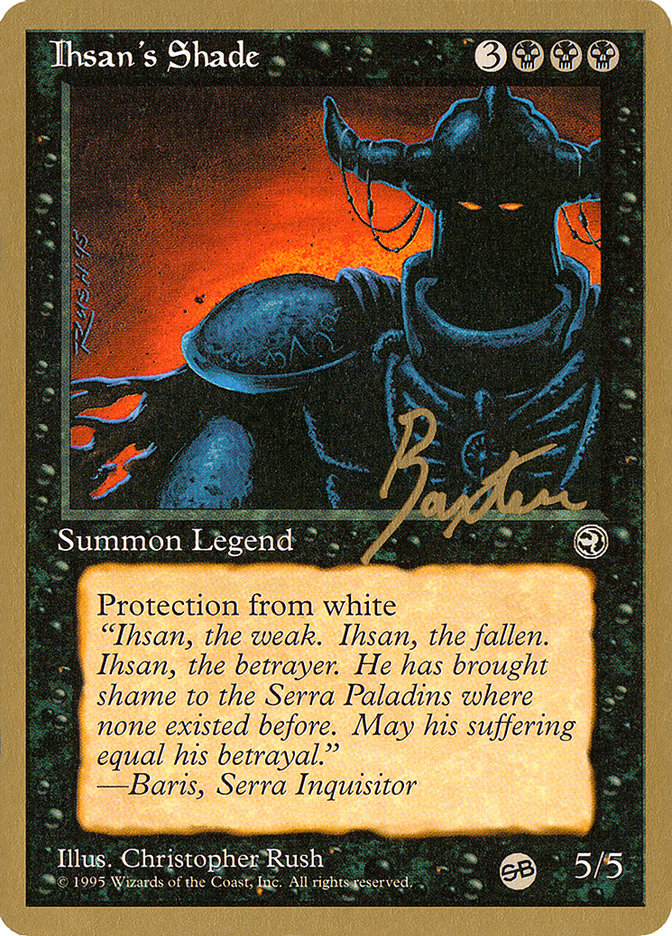 Sombra de Ihsan (George Baxter) (SB) [Pro Tour Collector Set]