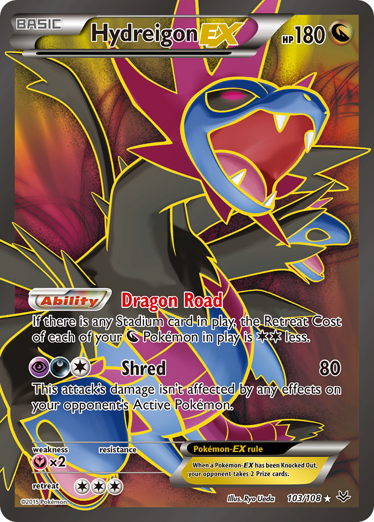 Trioxhydre EX (103/108) [XY : Ciel Rugissant]