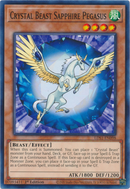 Bestia de Cristal Pegaso Zafiro [LDS1-SP098] Común
