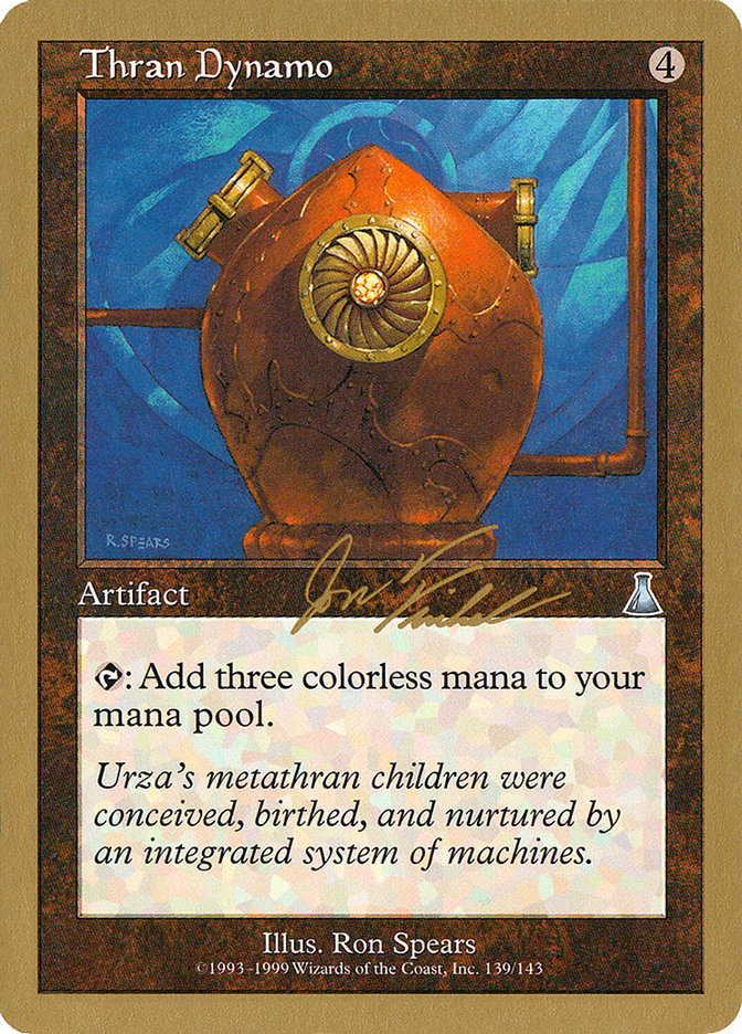 Dynamo de Thran (Jon Finkel) [Decks des Championnats du Monde 2000]