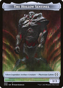 Gobelin Phyrexian // La Sentinelle creuse jeton recto-verso [Phyrexia: All Will Be One Tokens]